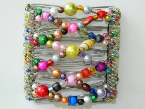 African Butterfly - 9 Tong Wire Hair Clip 19