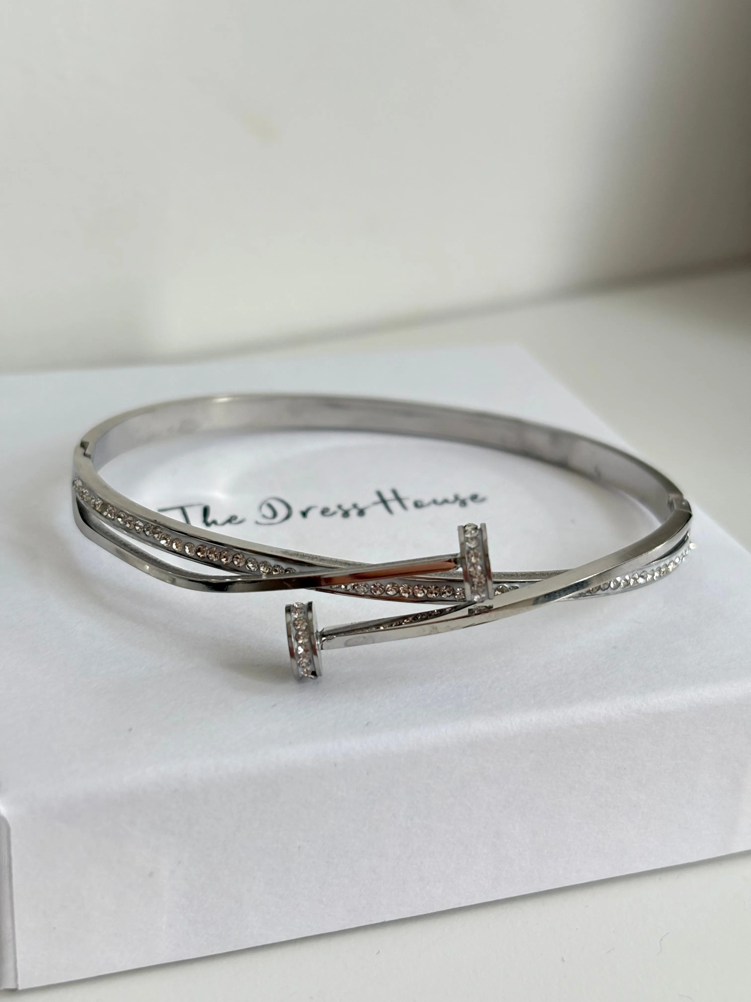 Alex - Silver Bangle