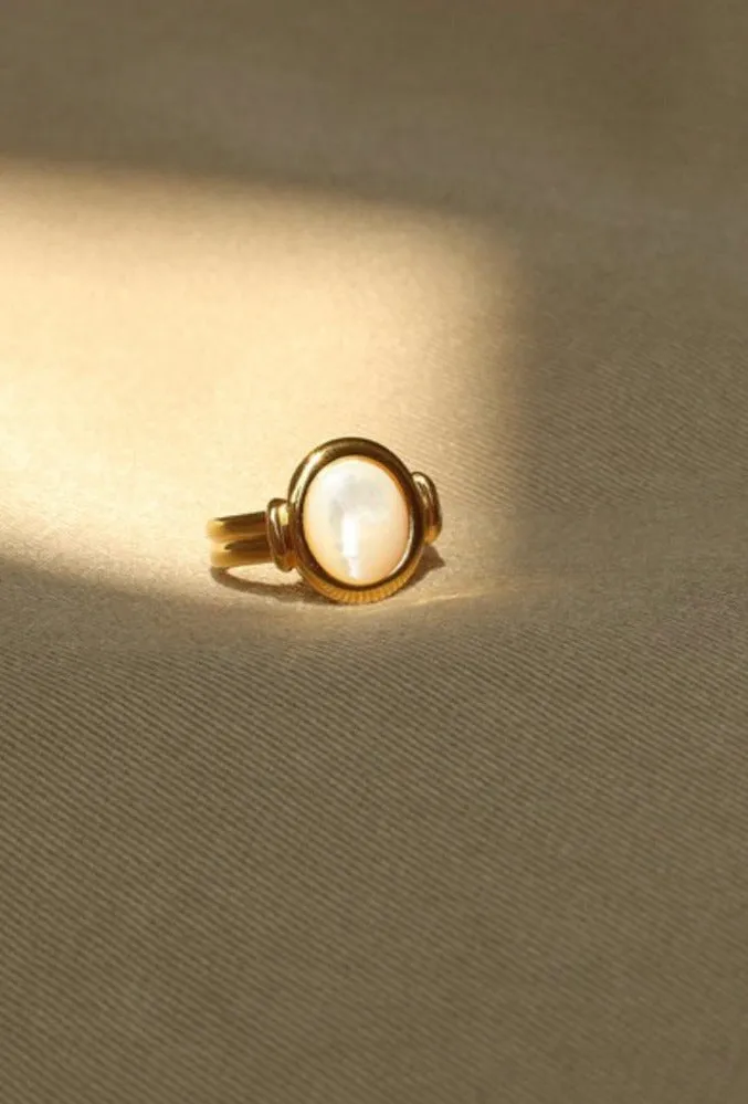 Alice 18K Gold Plated Ring