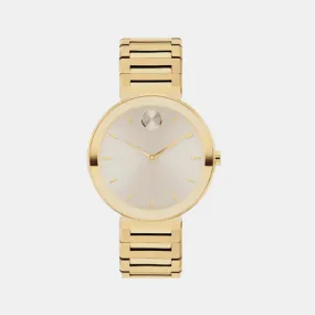 Bold Women's Men's Silver Analog Stainless Steel Watch 3601088