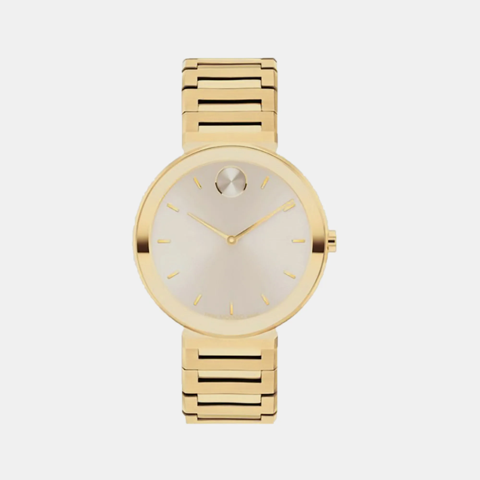 Bold Women's Men's Silver Analog Stainless Steel Watch 3601088