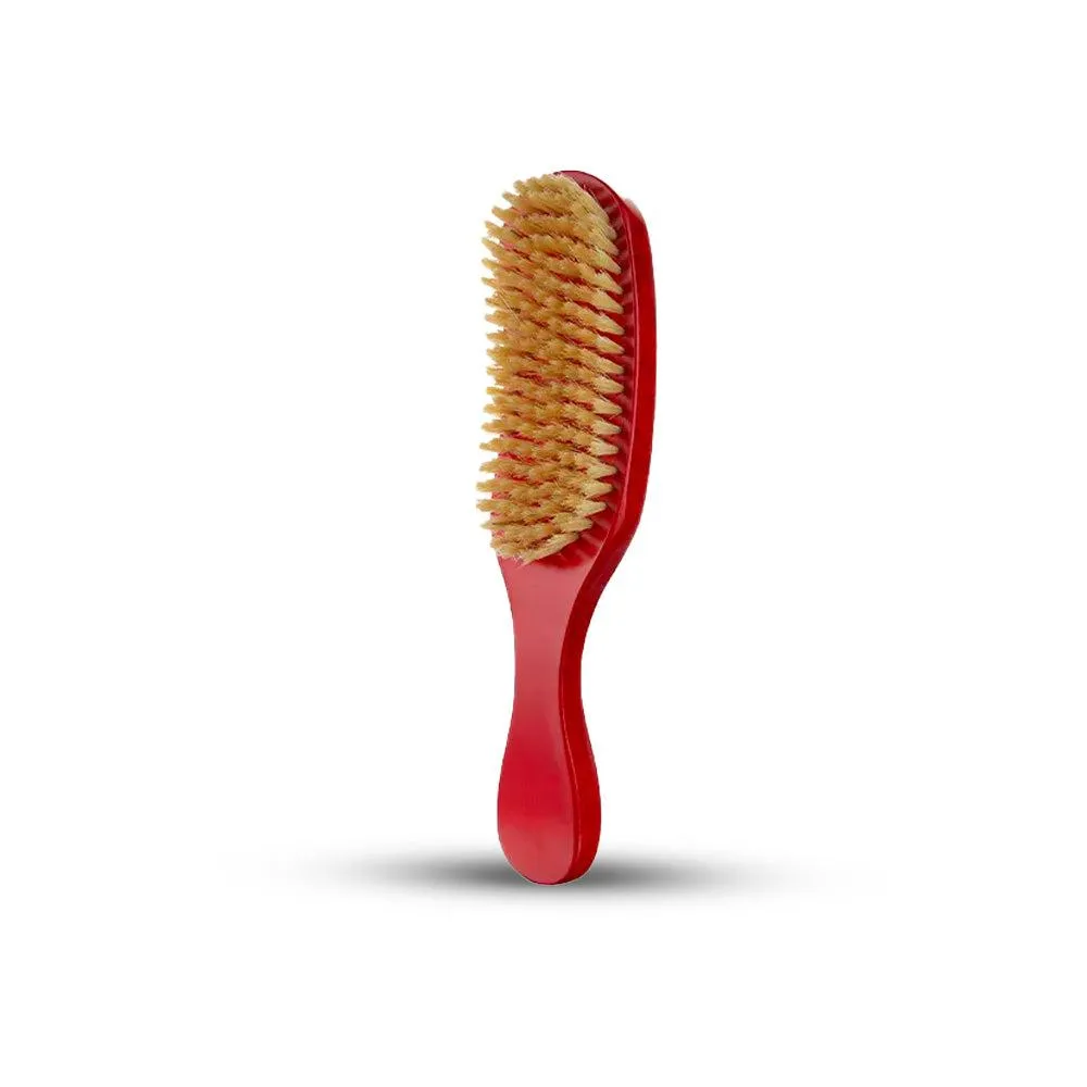Custom Long Handle Wood Boar Bristle Hair Brush
