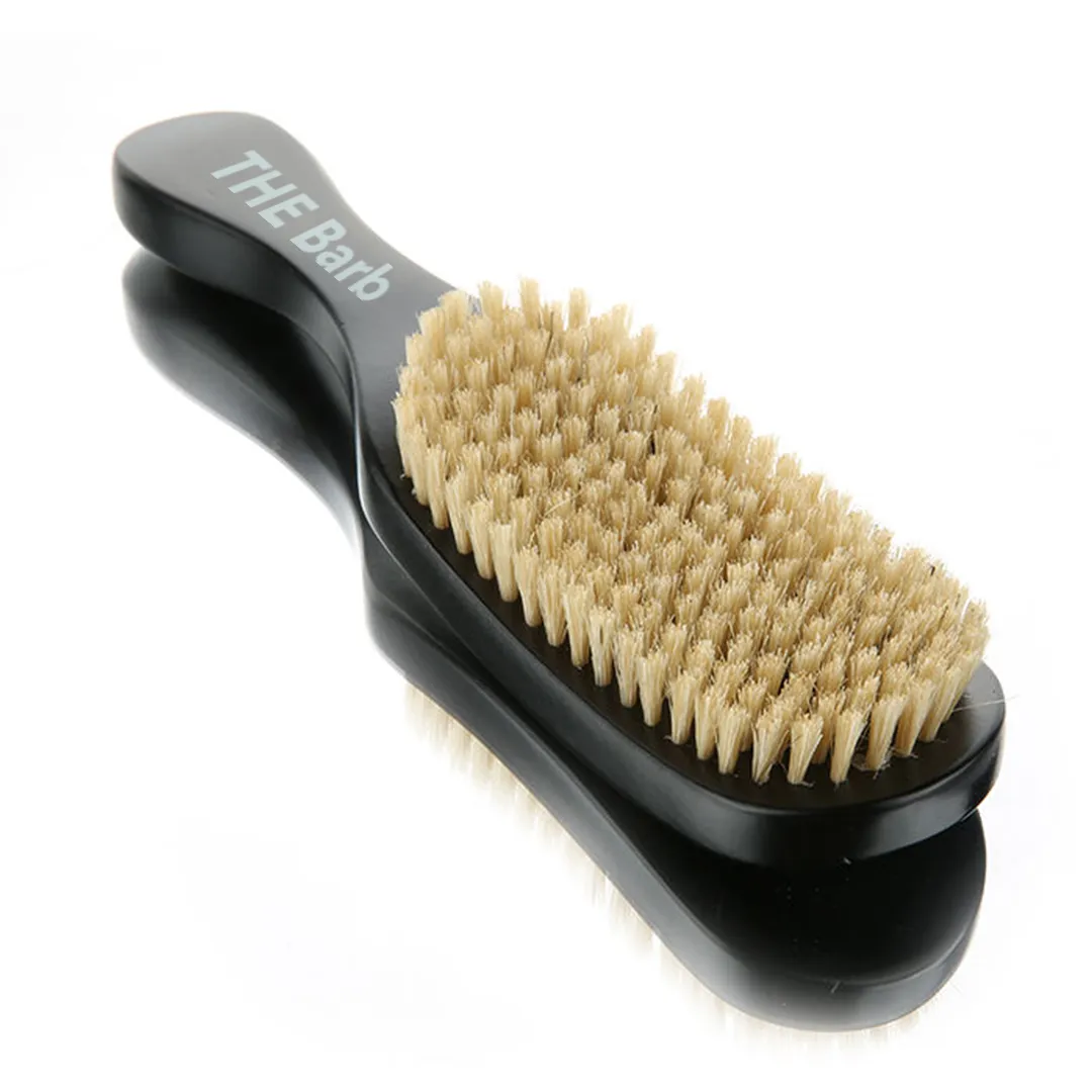 Custom Long Handle Wood Boar Bristle Hair Brush
