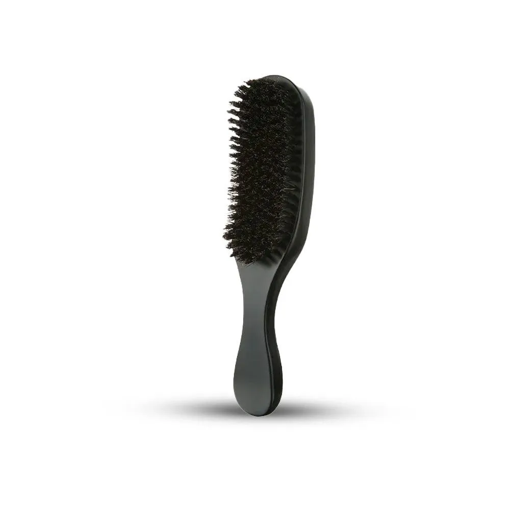 Custom Long Handle Wood Boar Bristle Hair Brush