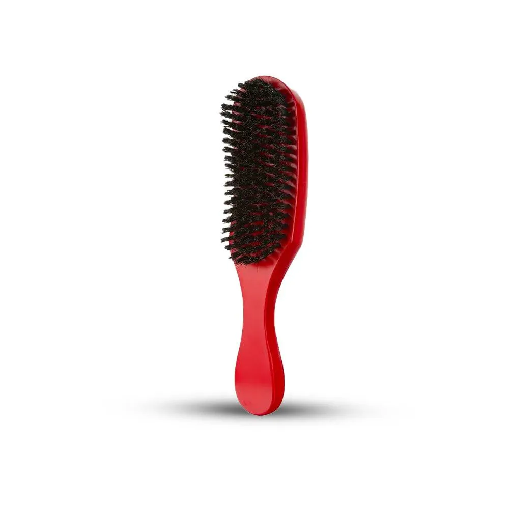 Custom Long Handle Wood Boar Bristle Hair Brush