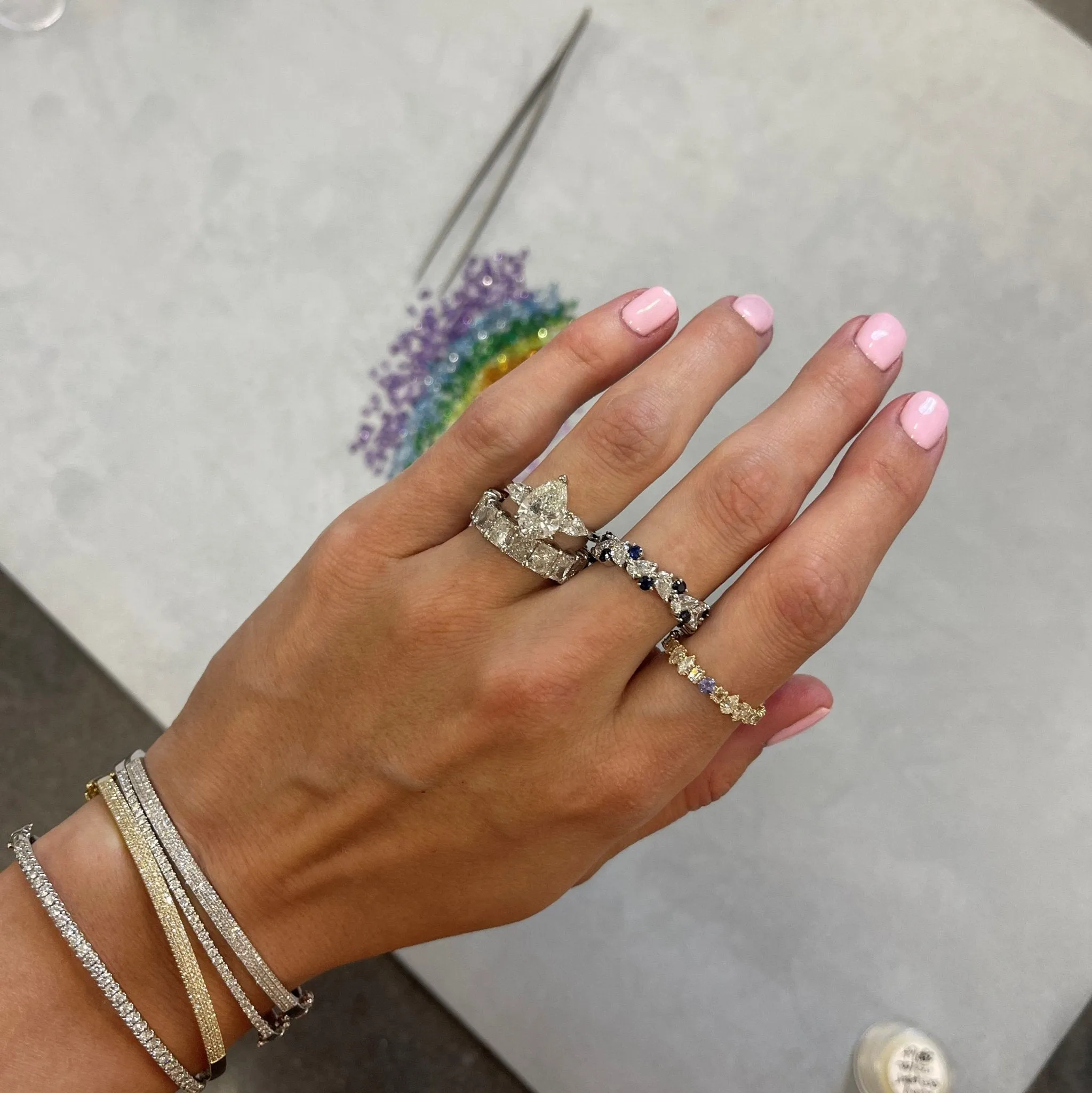 Diamond Pave Bangle