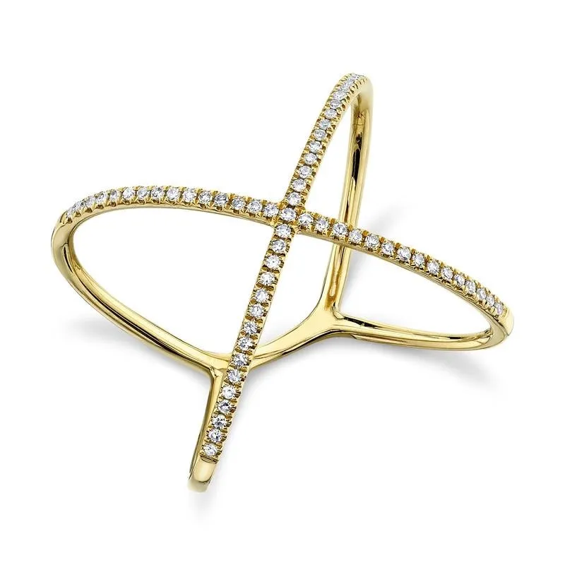 Diamond X Ring