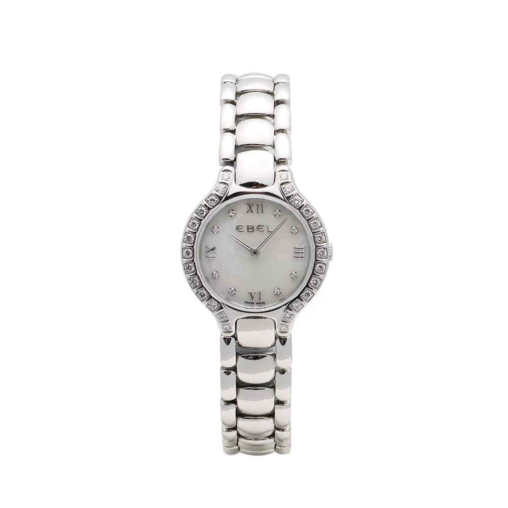 Ebel Beluga Stainless Steel White MOP Dial 25mm Quartz (Preowned)