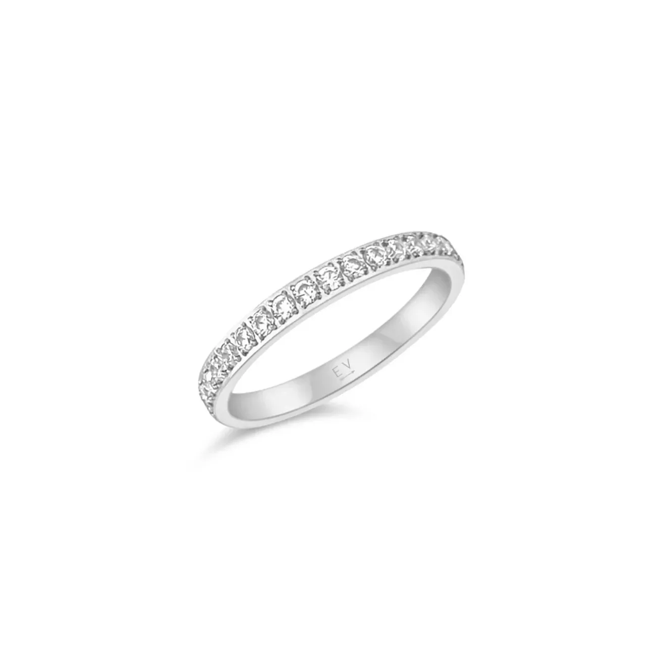 Ellie Vail Velia Dainty Eternity Band Ring