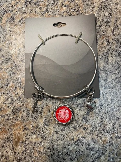 Everett Charm Bangle