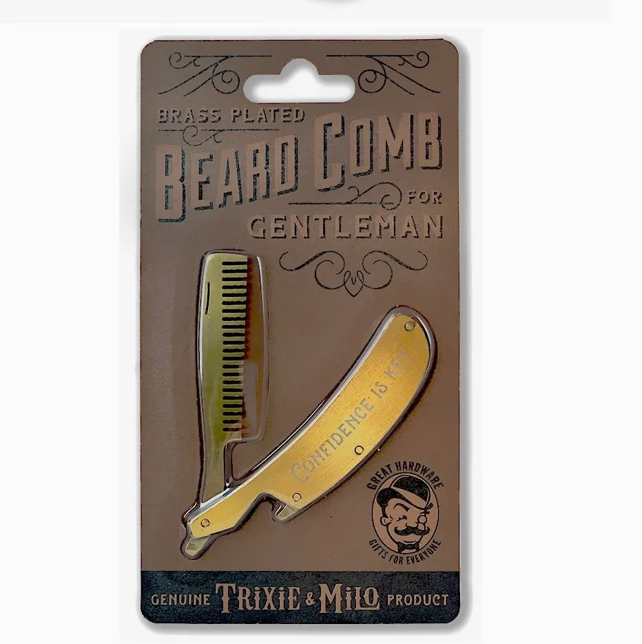 Folding Beard Comb