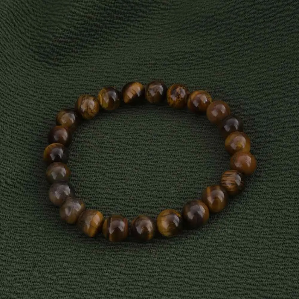 Golden Brown Tiger Eye bead Bracelet
