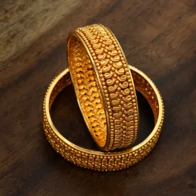 Golden Gheru Bangle PGGRBSR6-25-024