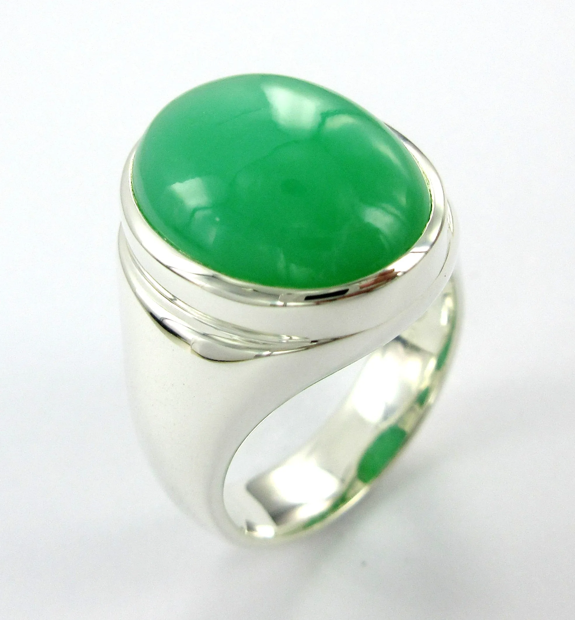 Large stone Signet Ring Ai102