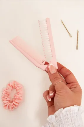 LullaBellz 2-in-1 Folding Comb & Brush