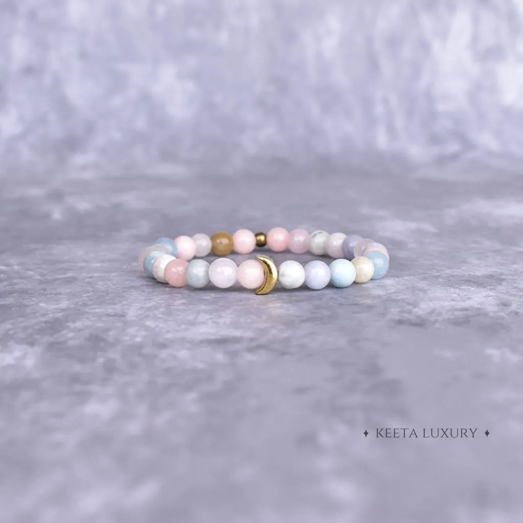 Lunar - Morganite Bracelet
