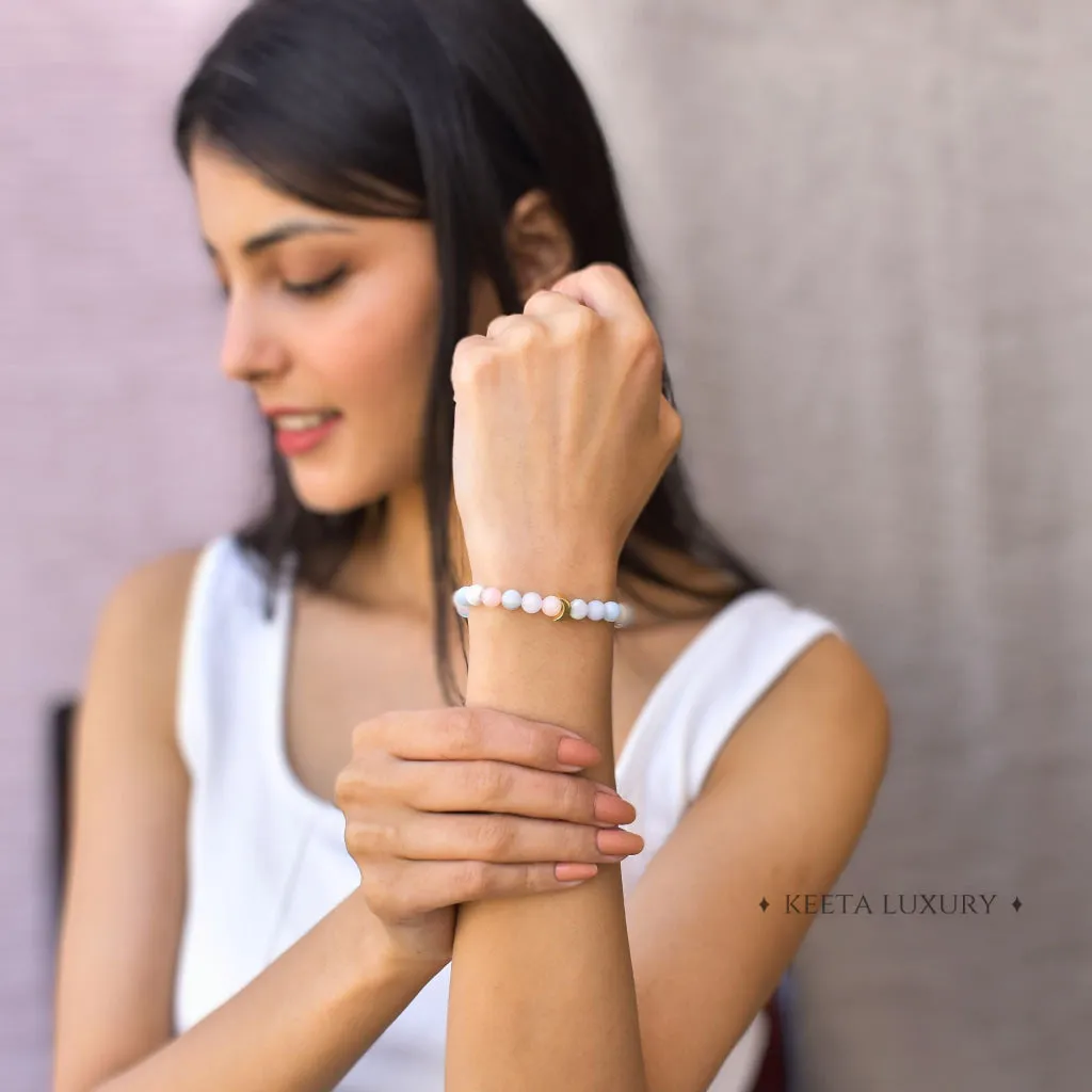 Lunar - Morganite Bracelet