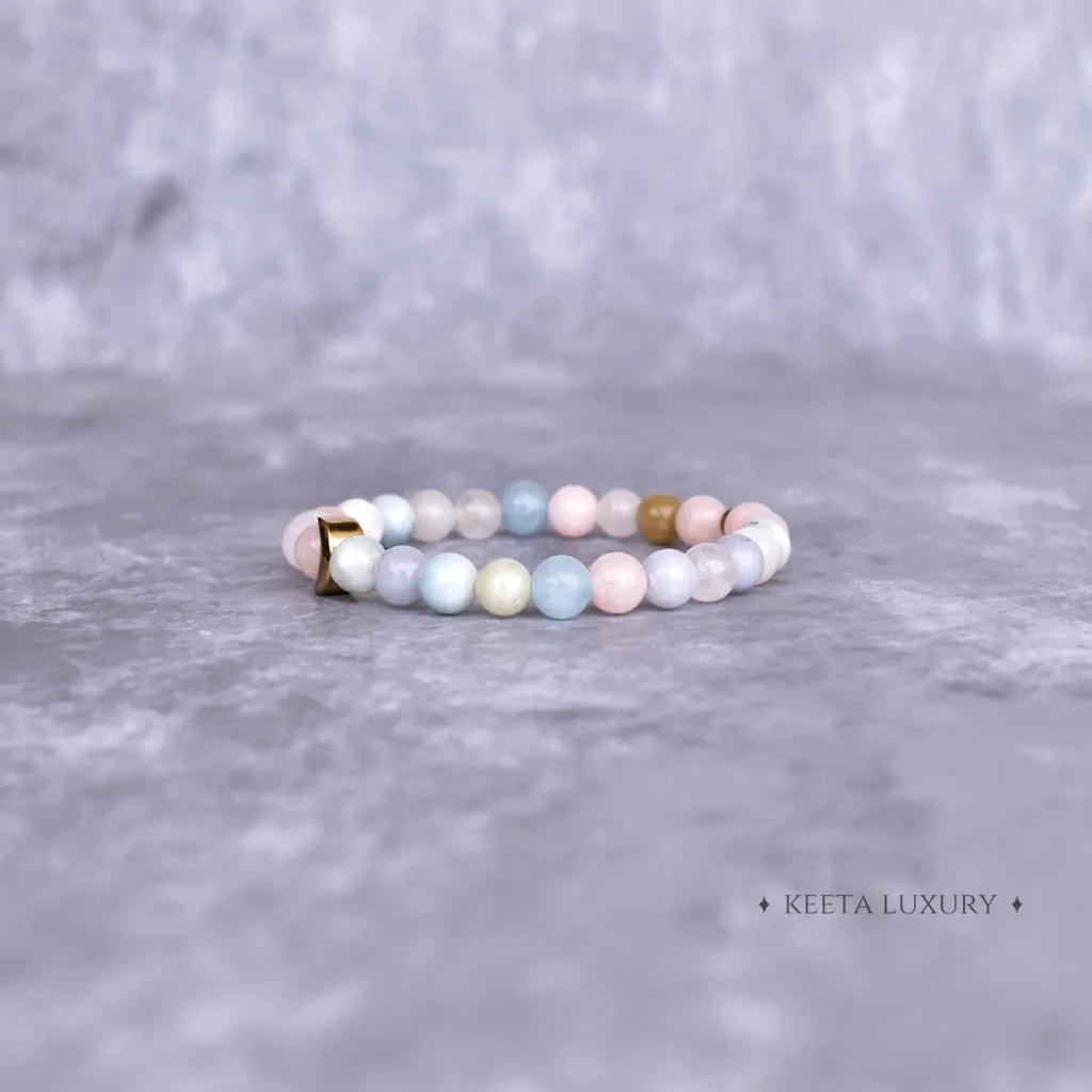 Lunar - Morganite Bracelet