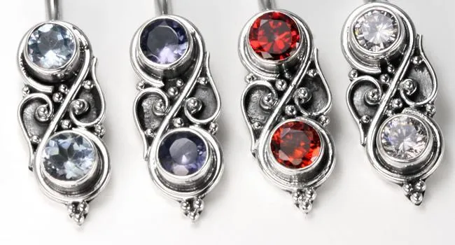 Majestic Indonesian Earrings - Price Per 2