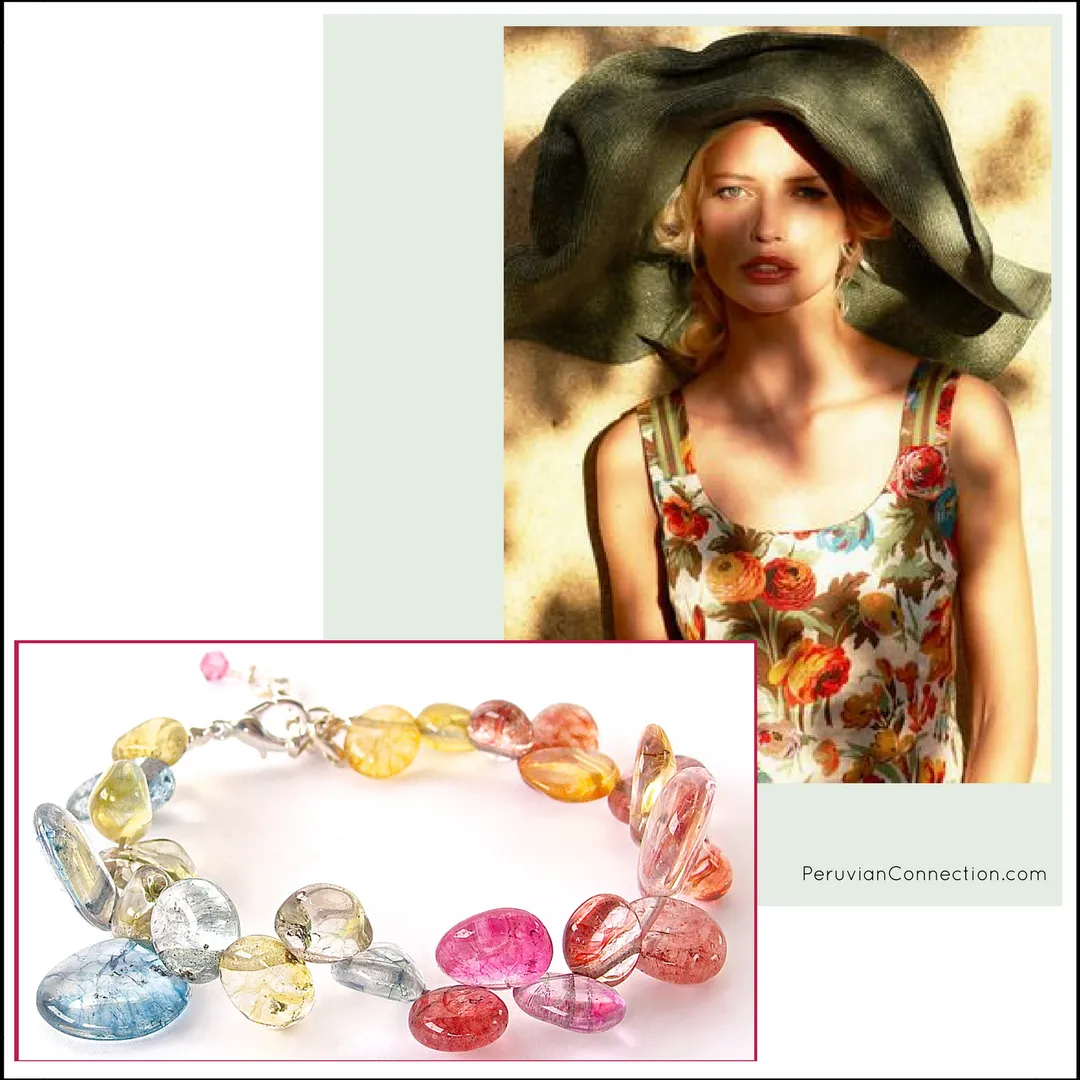 Melody: Colorful Bracelet of Mixed Quartz