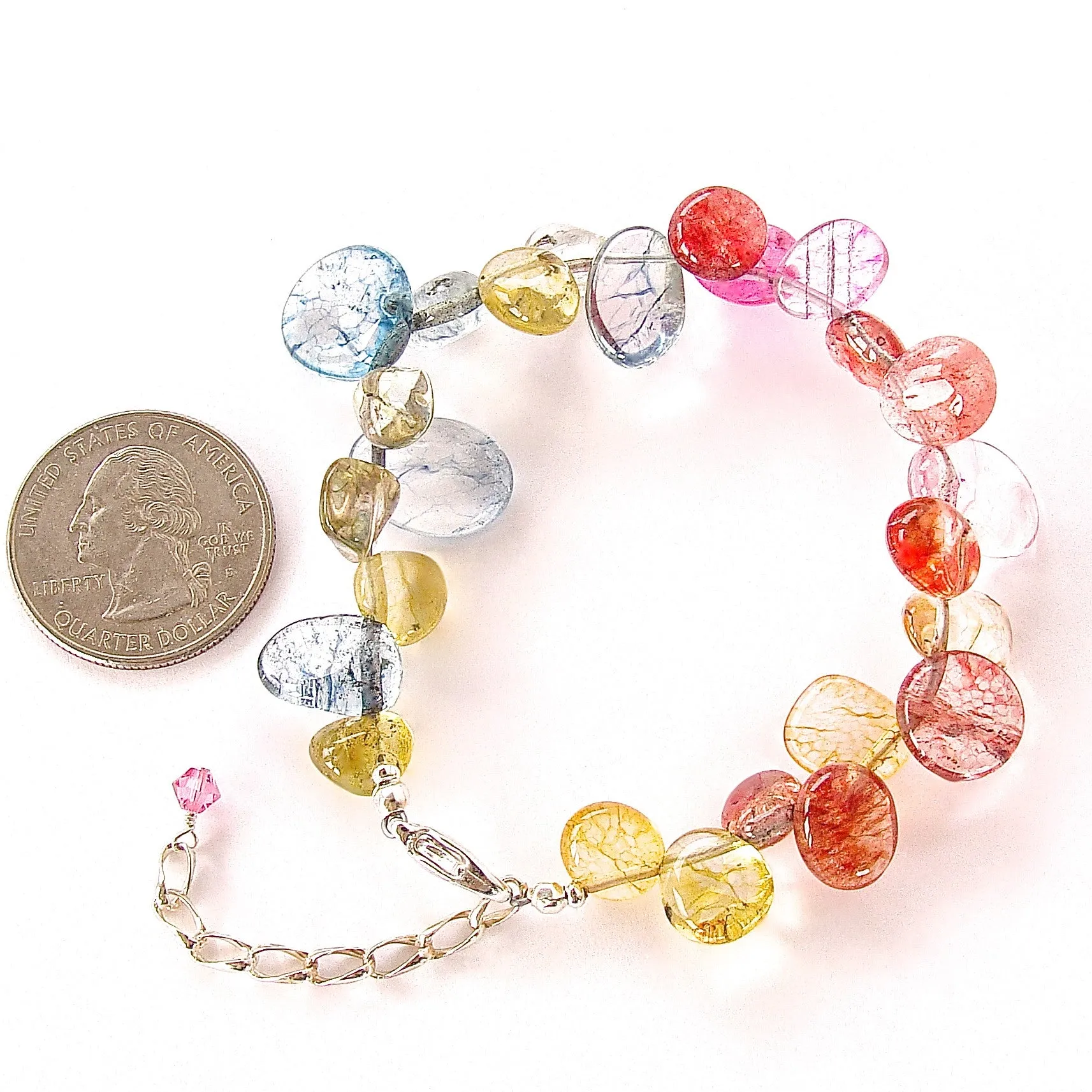 Melody: Colorful Bracelet of Mixed Quartz