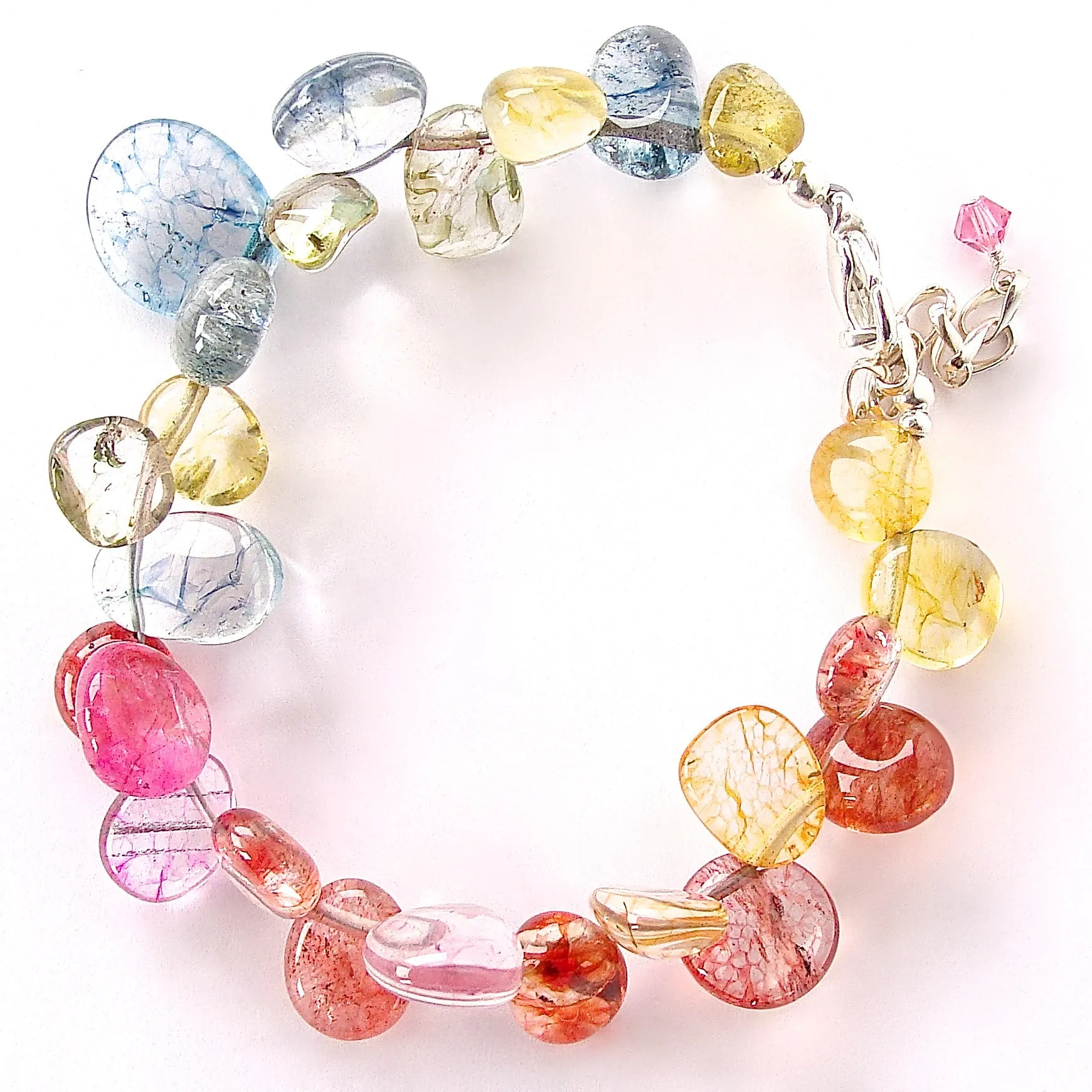 Melody: Colorful Bracelet of Mixed Quartz