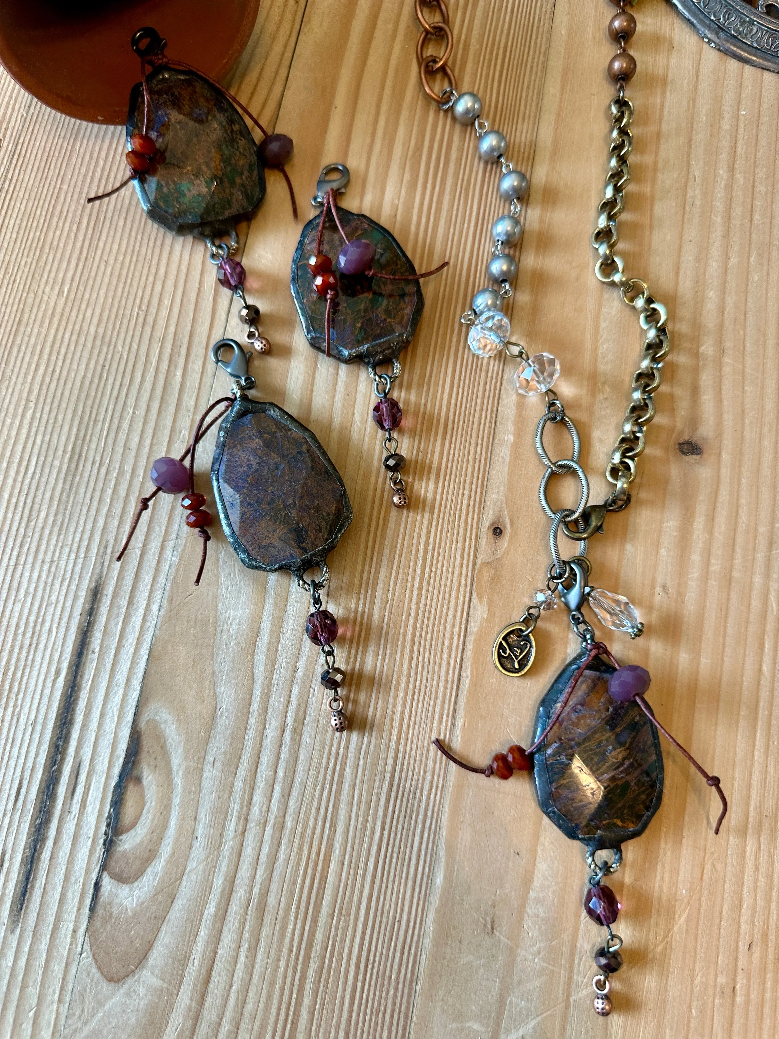 Mixed Metal InterchangeableNecklace