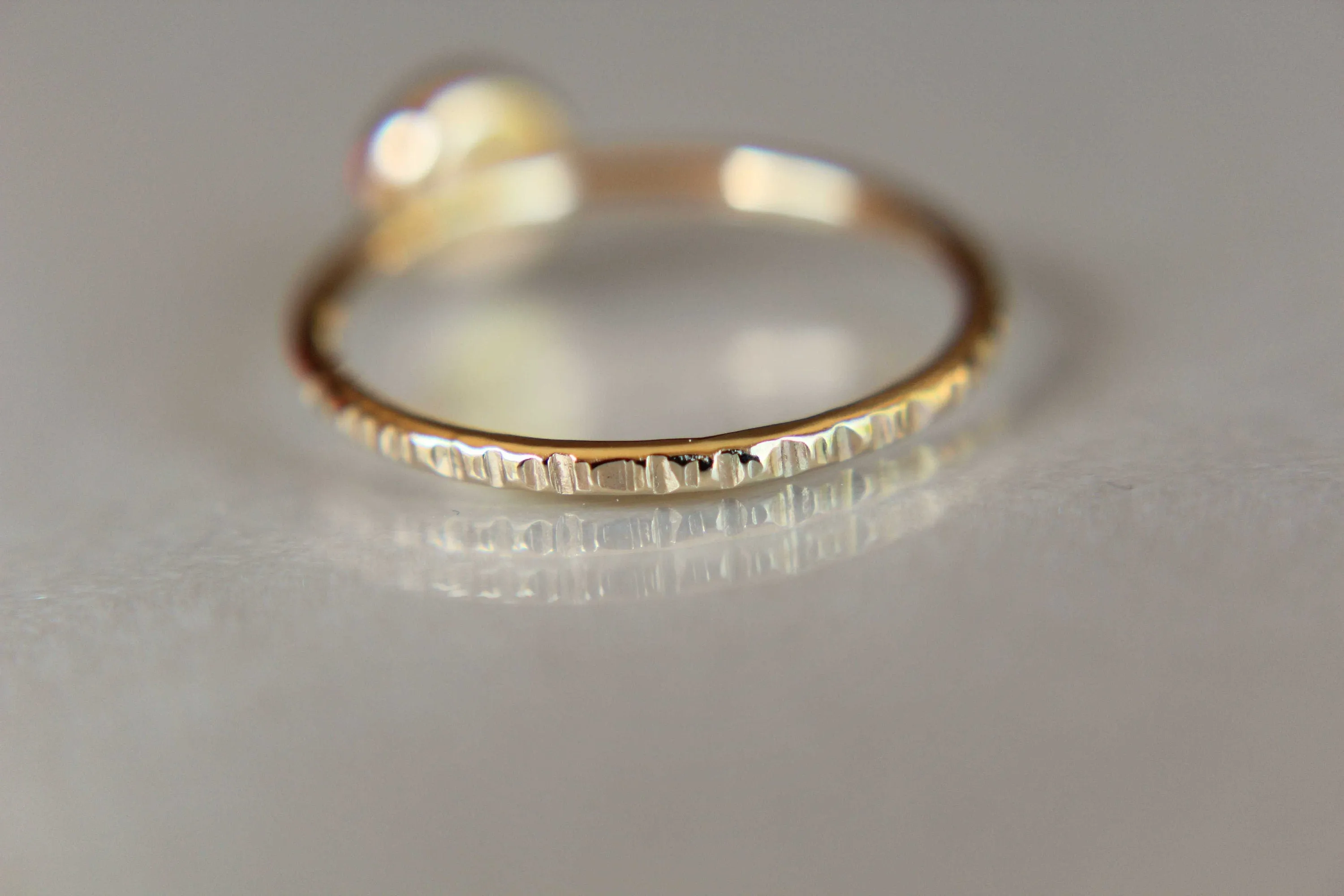 Moonstone Stacking Ring, Moonstone Ring, Engagement Ring, June Birthstone, Rainbow Moonstone, Gemstone Stacking Ring, Gold, Moonstone, Gift