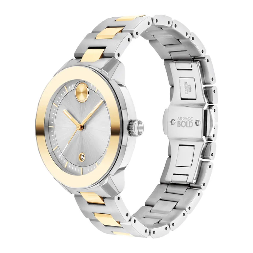 Movado BOLD Verso Two Tone Women's Watch 3600749