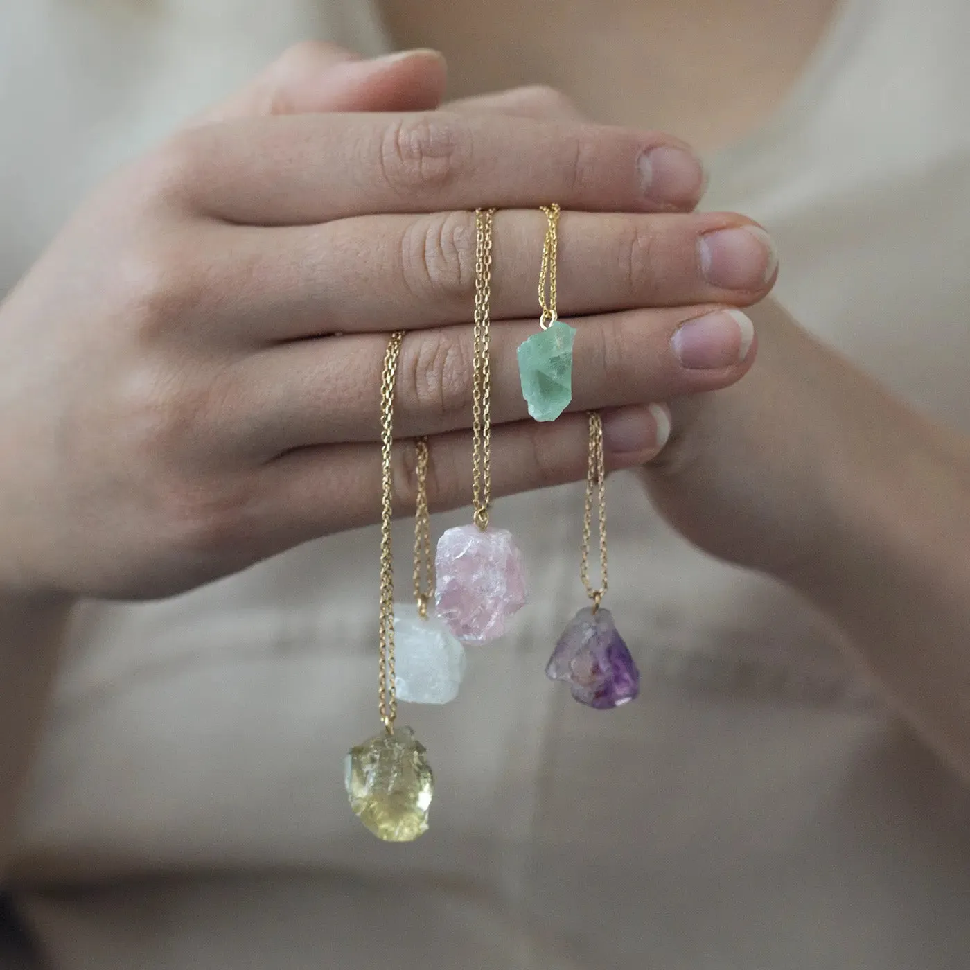 Necklace Semi-Precious Stone