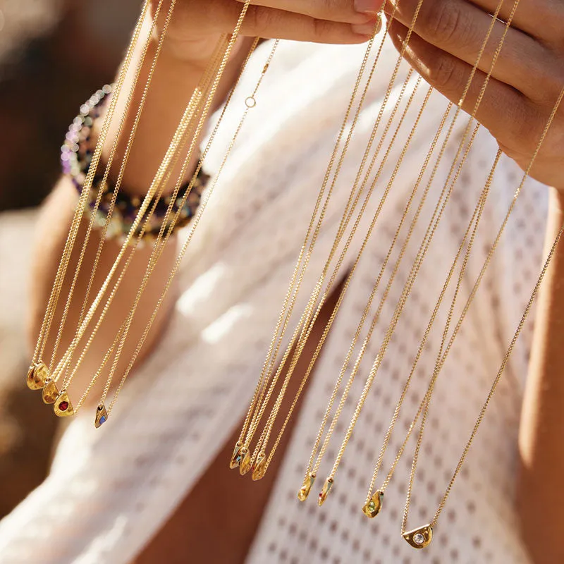 NOVEMBER BIRTHSTONE NECKLACE