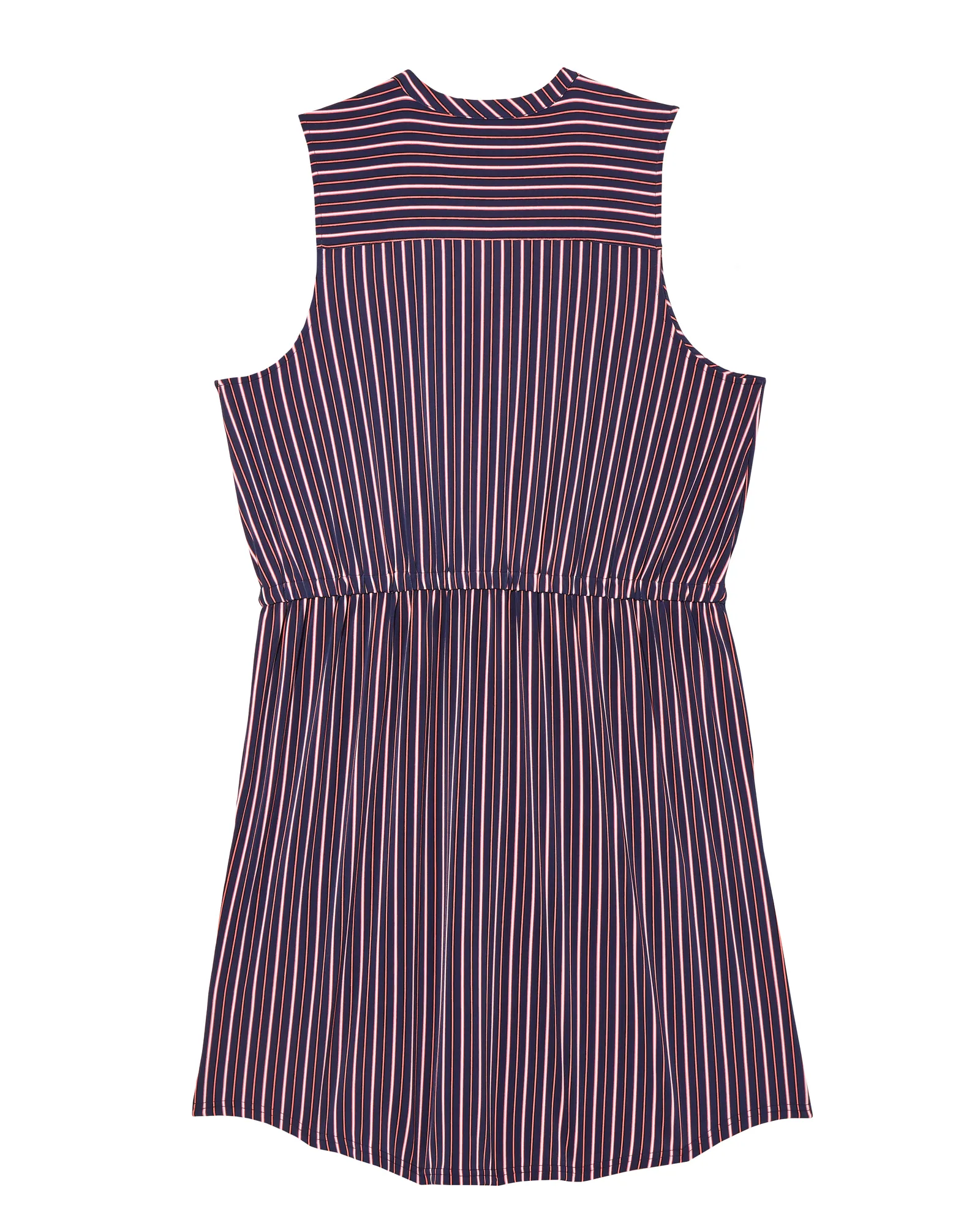Page Shirt Dress | Navy / Pink