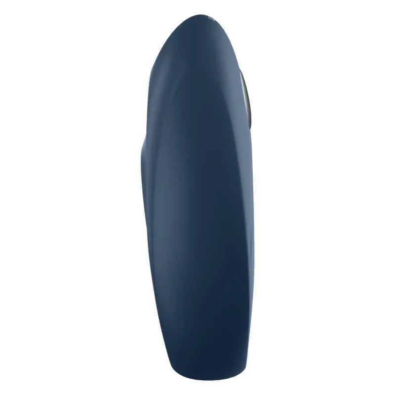 SATISFYER MIGHTY ONE VIBRATING RING WITH APP BLUE