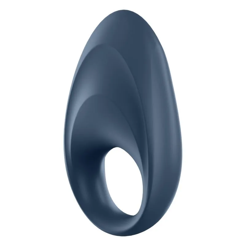 SATISFYER MIGHTY ONE VIBRATING RING WITH APP BLUE