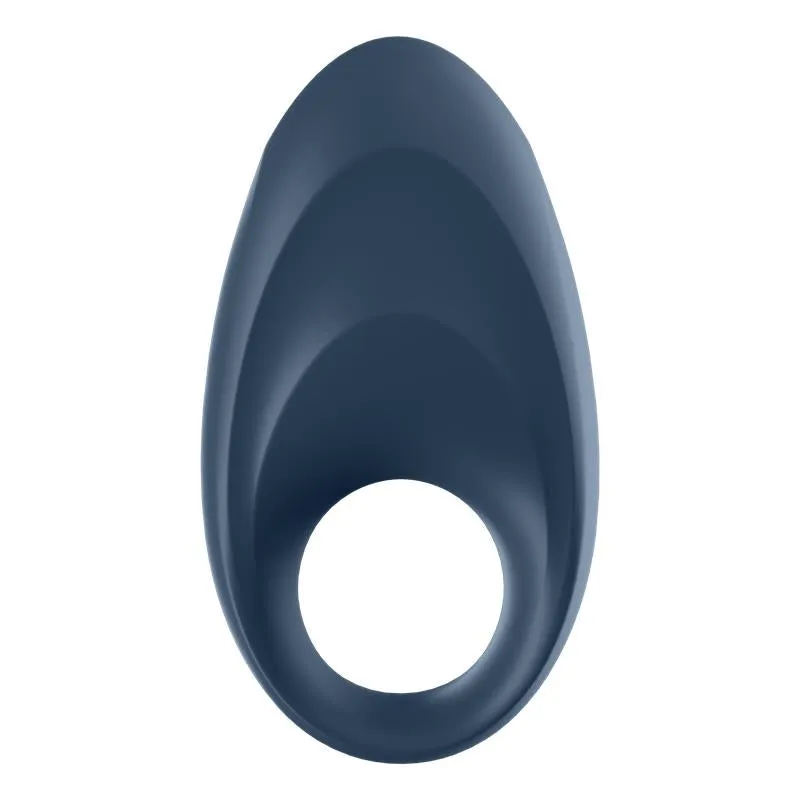SATISFYER MIGHTY ONE VIBRATING RING WITH APP BLUE