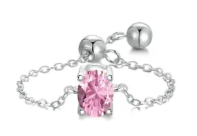 Sterling Silver Prism Fashion All-match Design Ring
