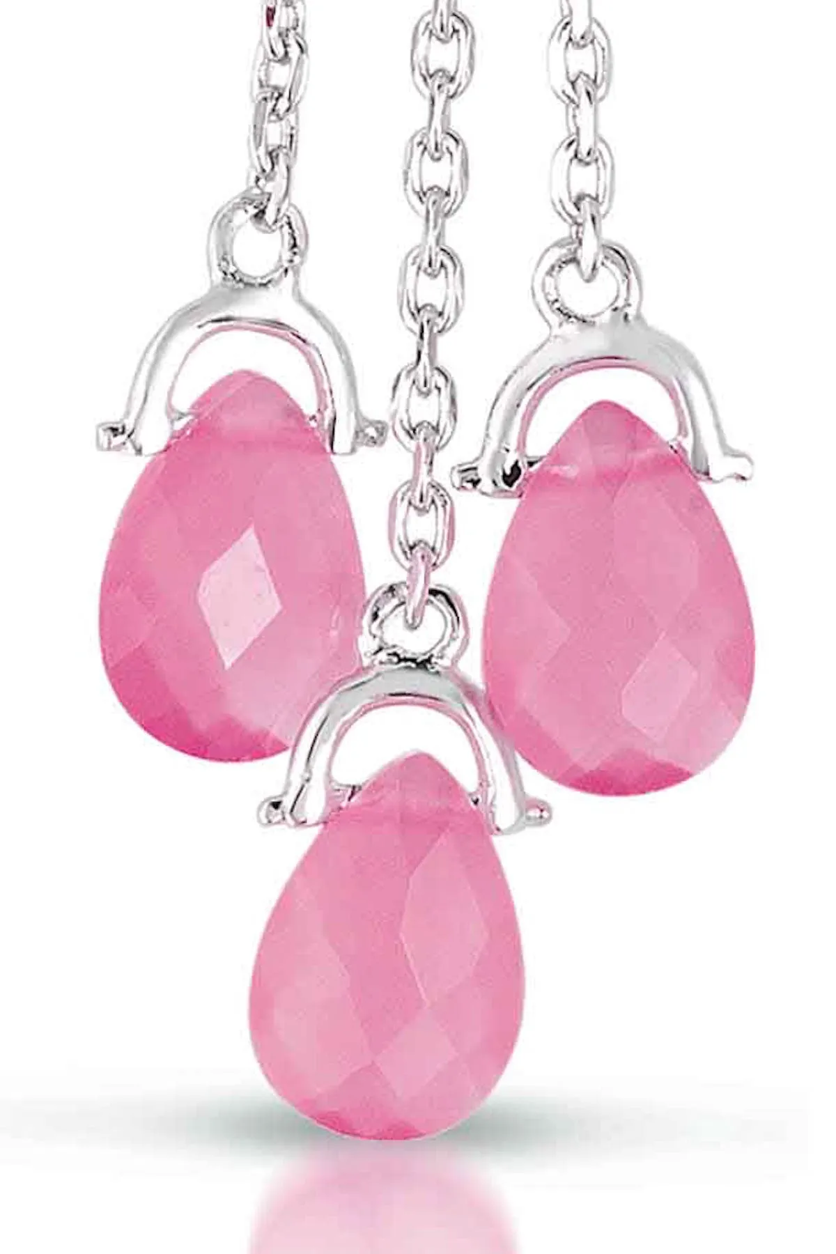 Sylvie three Strand Drop Last Pair Earrings