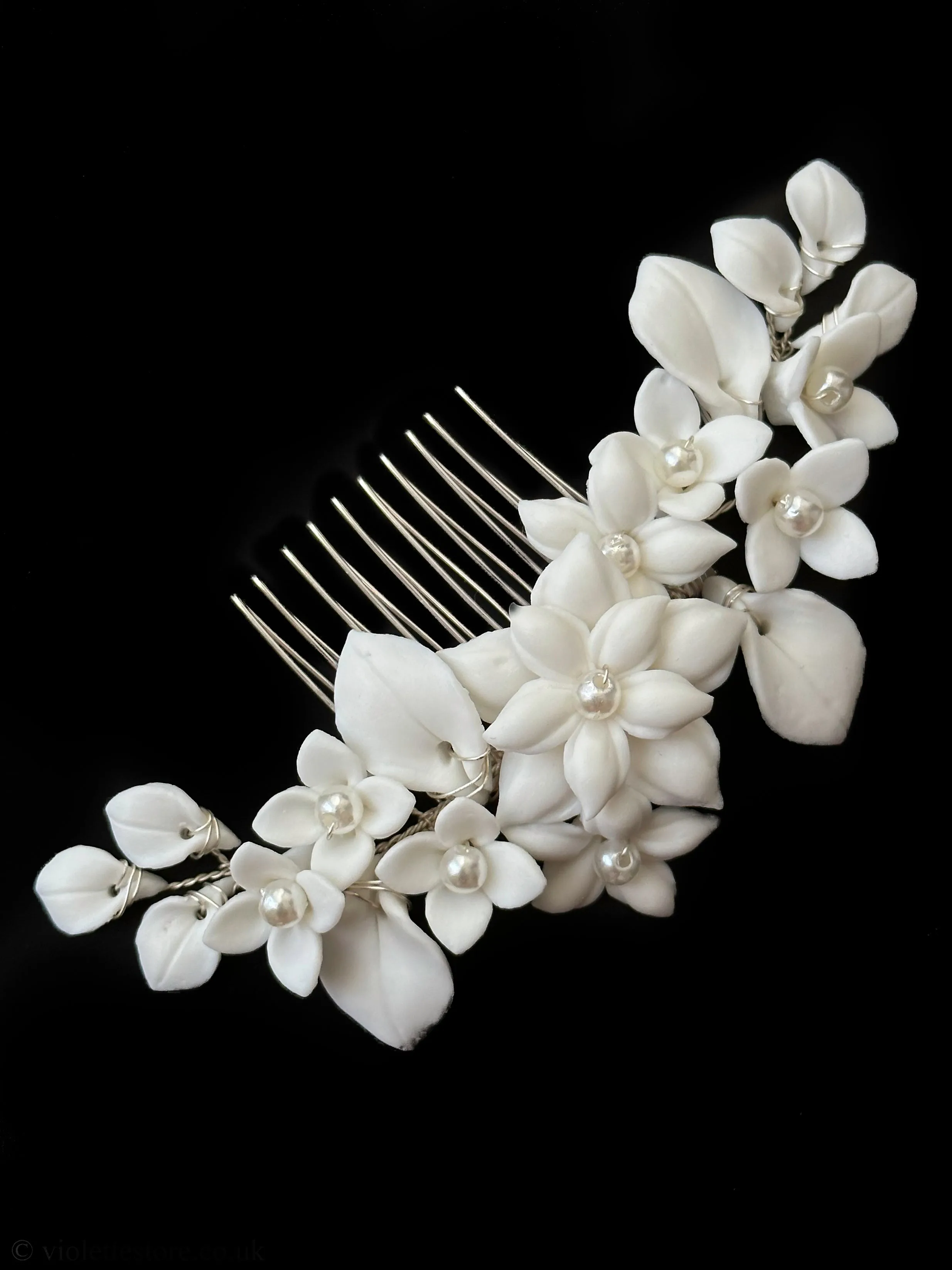 Talia Floral Hair Piece