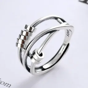 Tamesis - Adjustable Stacking Anxiety Ring