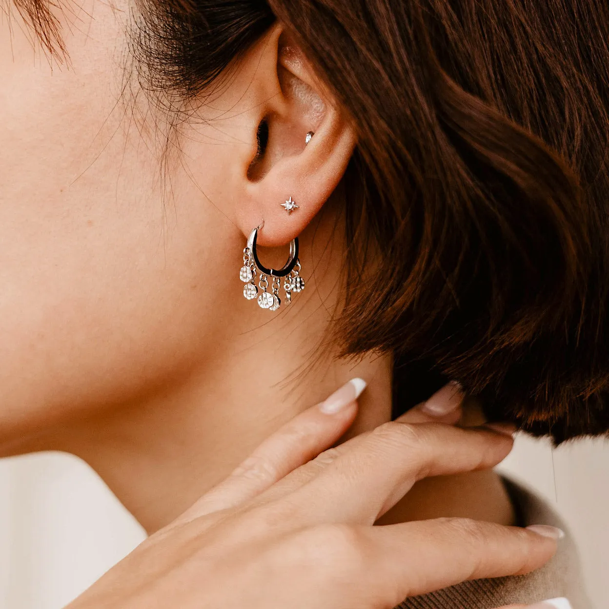 Tara Hoop Earrings