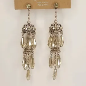 Tiered Chandelier Dangle Earrings
