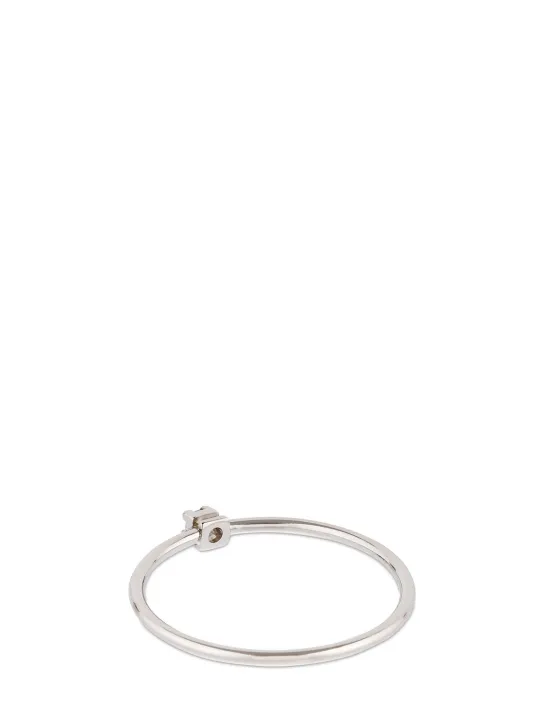 Vanzi   18kt White gold &amp; diamond ring 