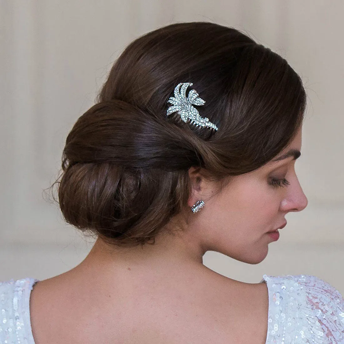 Vintage Lily Hair Comb